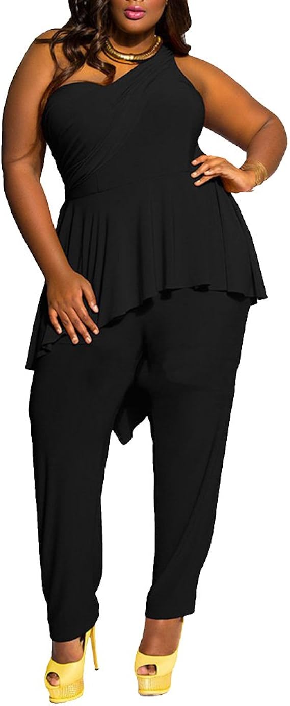 PengGeng Damen Jumpsuit Große Größen Frauen Einteiler Playsuits Strand