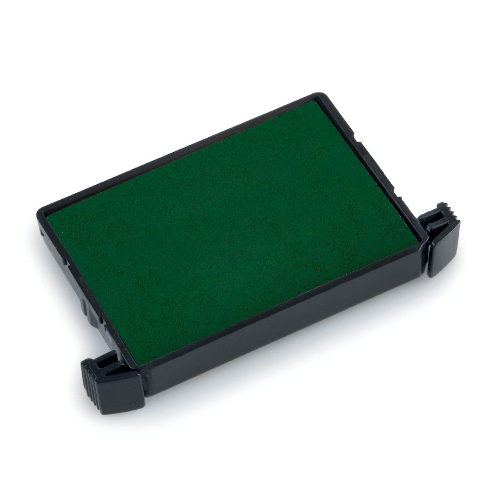 Trodat Replacement Ink Pads 6/4750 - Pack of 2 - Green Ink - for the Printy 4750, 4760, 4750/L and 4755