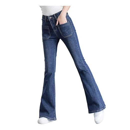 Pantalones Ropa Vaqueros Para Mujer Delgados Grandes Cola De