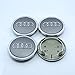 ZZHF1 Wheel Centre Hub Caps 69mm for Audi Badge Emblem 4B0601170A (4Pcs) (Gray)