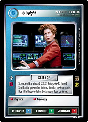 STAR TREK CCG 1E TMP MOTION PICTURES VOIGHT 67C