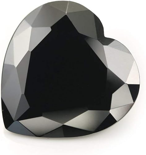 Amazon Com Ratnagarbha Black Onyx Cut Heart Shape Faceted Loose Gem Stone 3 Mm 50 Piece Black Color Jewelry Making Wholesale Price Jewelry