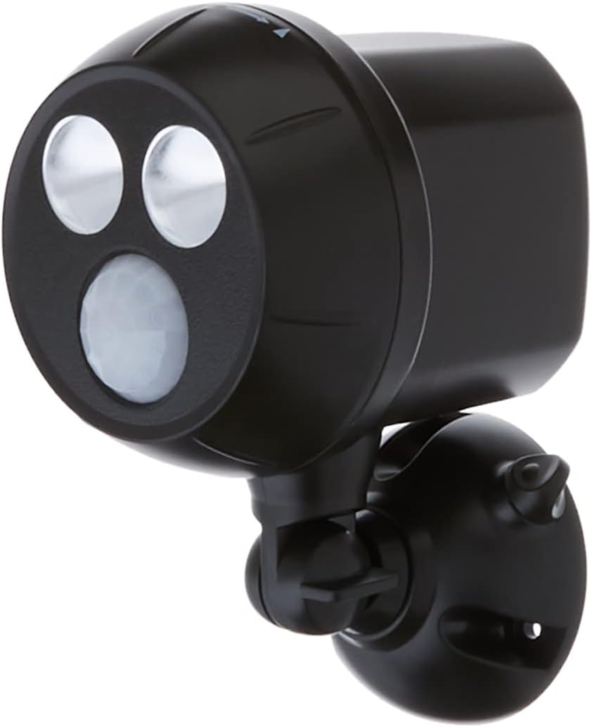 Lighting - Beams MB390 400 Lumen Wireless Battery Powered Motion Sensing Ultra Bright LED Spotlight, 2-Pack, Brown