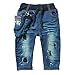 E-Tree eTree Little Boys' Baby Denim Jeans Special Pockets Paint Pants 1-5 Years