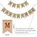 Konsait 2 IN 1 Merry Christmas Banner Burlap, Christmas Party Bunting Banner Garland for Fireplace Picture Outdoor Indoor Decorations,Xmas Home Photo Prop Party Decor Favors Supplies
