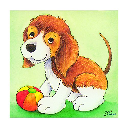 Goki 57056 - Würfelpuzzle - Tierkinder – Bild 3