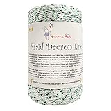 emma kites 300lbs / 500lbs Braided Dacron Polyester String Cord Spool Kite Line for Large Kite Flying Outdoor Tactical Craft UV Resistant Low Stretch Heavy Duty (500lb 500ft/150Meter)