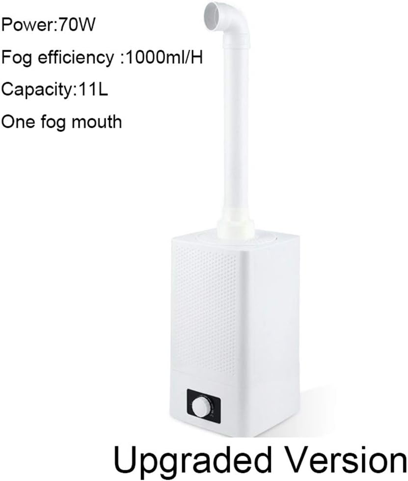 TX 11L GroßE KapazitäT Ultraschall Industrielle Luftbefeuchter 220 V Stumm GroßEn Nebel Luftbefeuchter FüR GewäChshaus Tabaklager ZerstäUber,upgradedversion