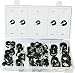 Swordfish 32290 Rubber Insulated Adel Clamp Assortment, 42 Piece