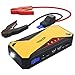 TENKER 600A Peak 18000mAh Portable Car Jump Starter (up to 6.5L Gas/5.2L Diesel Engine) Battery Booster Power Pack with Smart Charging Port, LED Flashlight, LCD Screen & Compass