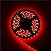 ALITOVE 16.4ft 5050 SMD Red LED Flexible Strip ribbon Light 5M 300 LEDs Waterproof IP65 DC 12V for Home Garden Commercial Area and Festival Decoration Lighting