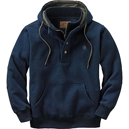 Legendary Whitetails Men's Action Hoodie Midnight Blue Large