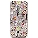 iPhone 8 Case, iPhone 7 Case, MC Fashion [Ultra Slim] Japanese Cartoon Pattern Transparent Soft TPU Protective Cover Case for iPhone 7/ iPhone 8 (Cartoon Characters)