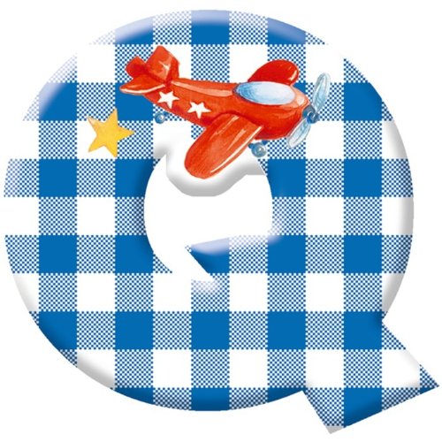 Baby Charms Decorative Letter Q, 8.5 cm, Model# 10841