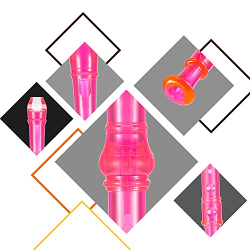 image for Pangda Descant Soprano Recorder German Style 8 Hole with Cleaning Rod,