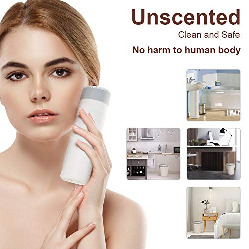 4-6 Gallon Trash Bags Drawstring Garbage Bags Strong Trash Bag 120 Count for Kitchen Bathroom Bedroom Car Trash Can Office Waste Bin Liners Unscented, 19.6\'\' x 21.6\'\'