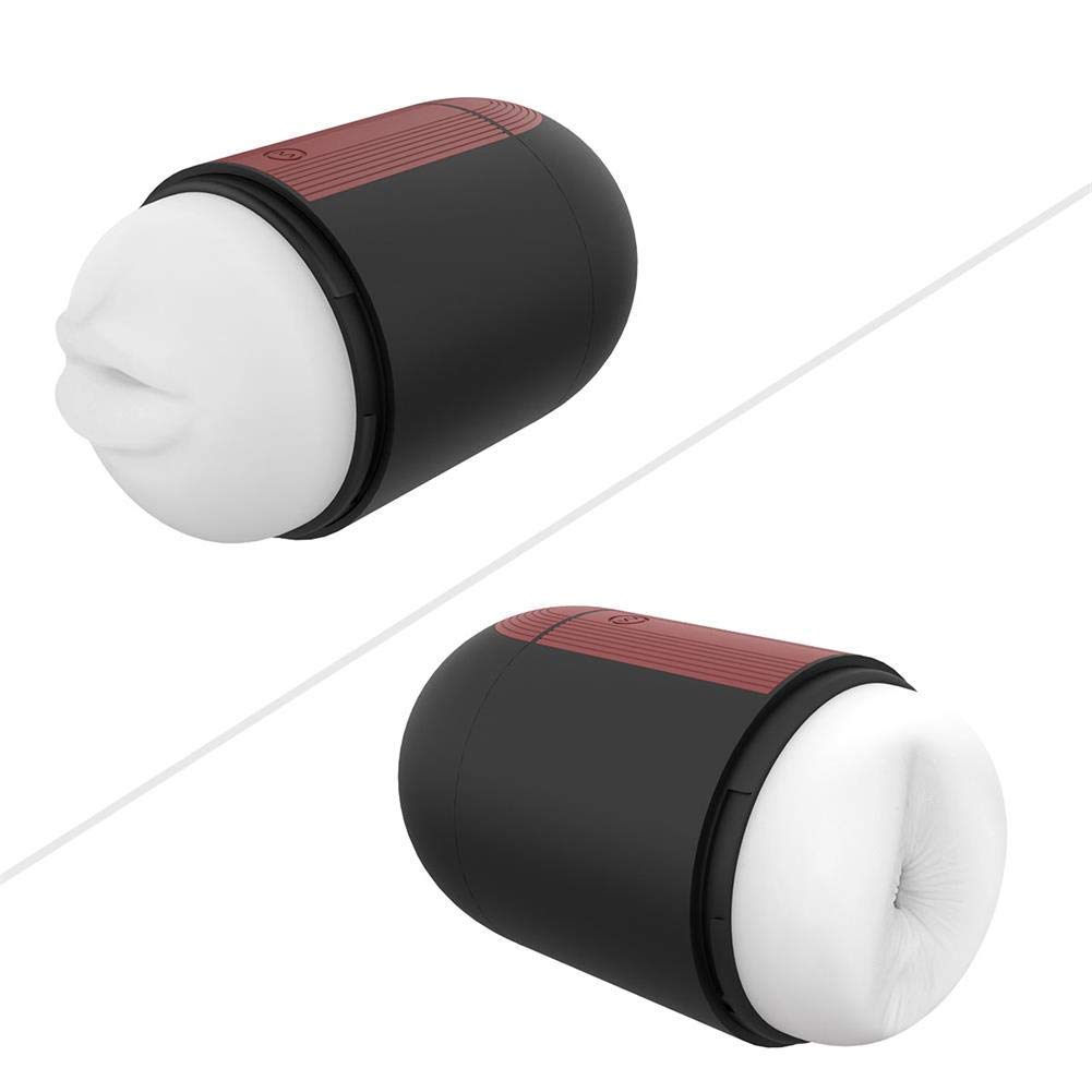 Male Masturbators Vibrating Masturbation Cup,Tracy\'s Dog 3D Adult Realistic Pussy Stroker with 10 Vibration Modes,Vagina Masturbator Sex Toys for Men,Double-ended Entry