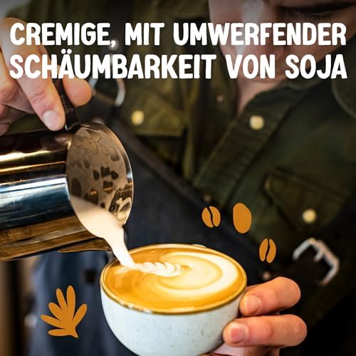 Barista Kokos Drink mit Soja – 8x1L – Proteinquelle - vegan - fettarm