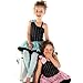 Huggalugs Girls Starlight Blue Legruffle Leg Warmers