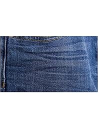 Falda vaquera de dama Maxi Lápiz de cintura alta A-Line larga, faldas vaqueras para dama, falda azul Jean