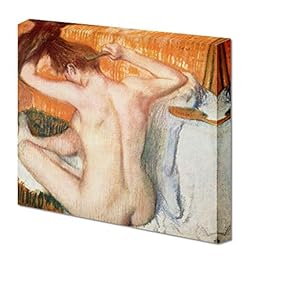 Woman Toilette Woman Back by Edgar Degas