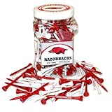 NCAA Arkansas Razorbacks Jar Of 175 Golf Tees