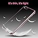 iPhone 6S Case, iPhone 6/6s Case ,MAGGICWEI-DL® Hybrid Shock-Absorption Bumper and Anti-Scratch TPU Soft Cover With Crystal Clear for Apple iphone 6 / 6s 4.7 inch (Rose Gold)