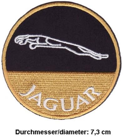 3-Pack JAGUAR Spart car F-Type S-Type X-Type Motorsport Patch Sew Iron on Embroidered