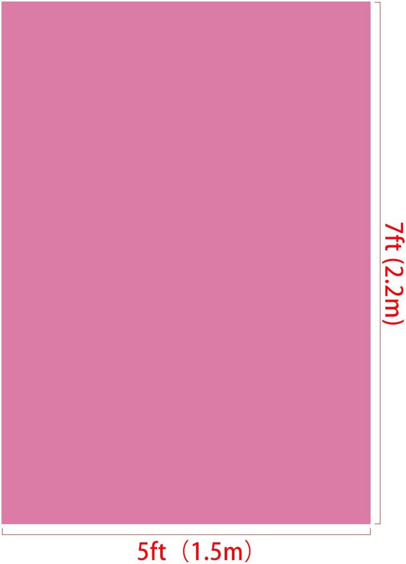 Kate Pink Backdrop 1.5x2.2m Microfiber Photo Background for Photoshoot Newborn Portrait Photo Studio Background High Saturation Fluorescence Color Wedding Photography Photo Booth - Image 4