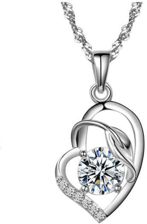 Amazon Jewel Heart ジュエル ハート ネックレス ハート レディース ジュエリー スワロフスキー クリスマス プレゼント ブリリアンカット Cz キュービックジルコニア 925刻印 ブランドロゴ入りギフト用紙袋 ジュエリーボックスセット ネックレス 通販