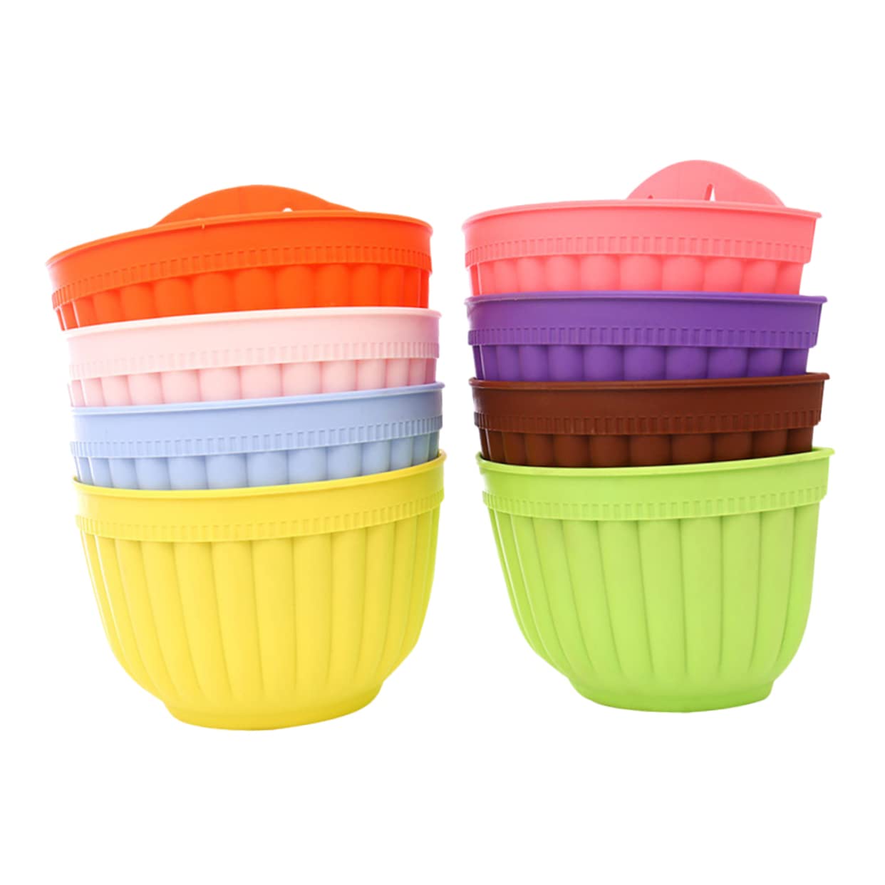 Milisten 1 Set Flowerpot Indoor Plants Vintage Decor Coat Hangers Hanging Wall Plants Balcony Hanging Plant Pot Flowers Plants Home Hanging Planter Plants Pot Decor Holder Vertical