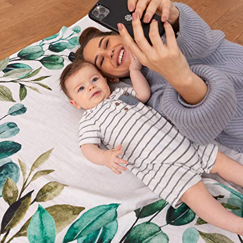 Organic Baby Monthly Milestone Blanket Neutral Milestone Blanket Boy