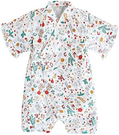 ケヤカ Keyaka ベビー服 半袖 カバーオール ロンパース 綿 前開き 花柄 動物柄 甚平 浴衣 春の新作続々 パジャマ ベビー 出産祝い ギフト 部屋着 夏祭り 和装 盆踊り 可愛い 花火大会 赤ちゃん
