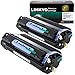 LINKYO Compatible Toner Cartridge Replacement for Canon 106 0264B001AA (Black, 2-Pack)