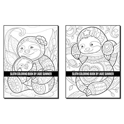 Download Buy Sloth Coloring Book An Adult Coloring Book With Lazy Sloths Adorable Sloths Funny Sloths Silly Sloths And More Animals With Patterns Coloring Books Paperback Large Print April 17 2020 Online