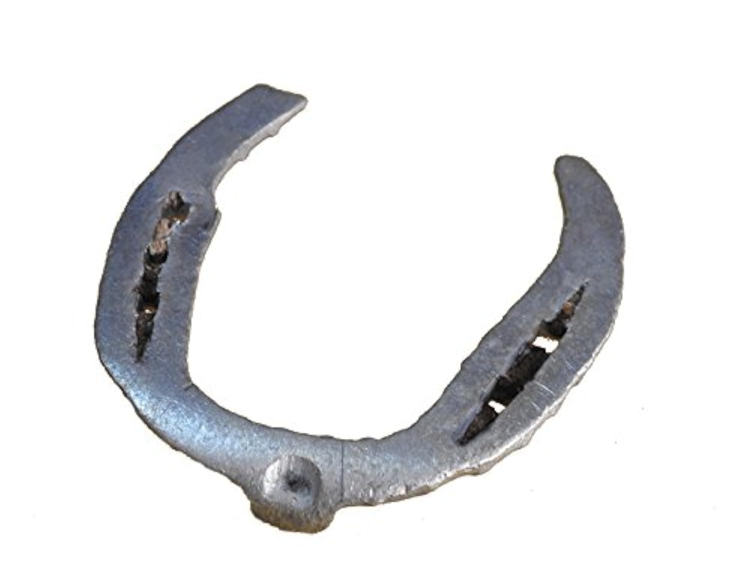 Wonder Care Authentic Used Horseshoe, Good Luck Charm, Rustic, Auspicious Lucky Gift Cast Iron Real for Wall Decorations, Prosperity and Fortune-Pack Of-6