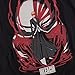 Popfunk Bleach Anime Ichigo Kurasaki and Hollow T Shirt & Stickers (Medium) Black