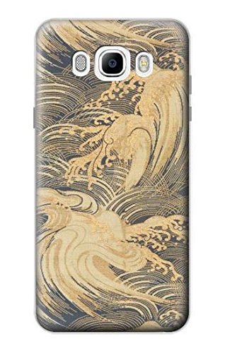 R2680 Japan Art Obi With Stylized Waves Case Cover For Samsung Galaxy J7 (2016)