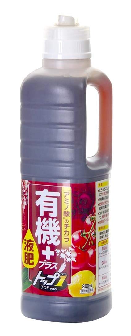 花ごころ 有機プラス液肥トップワン アミノ酸のチカラ 800ml商品画像