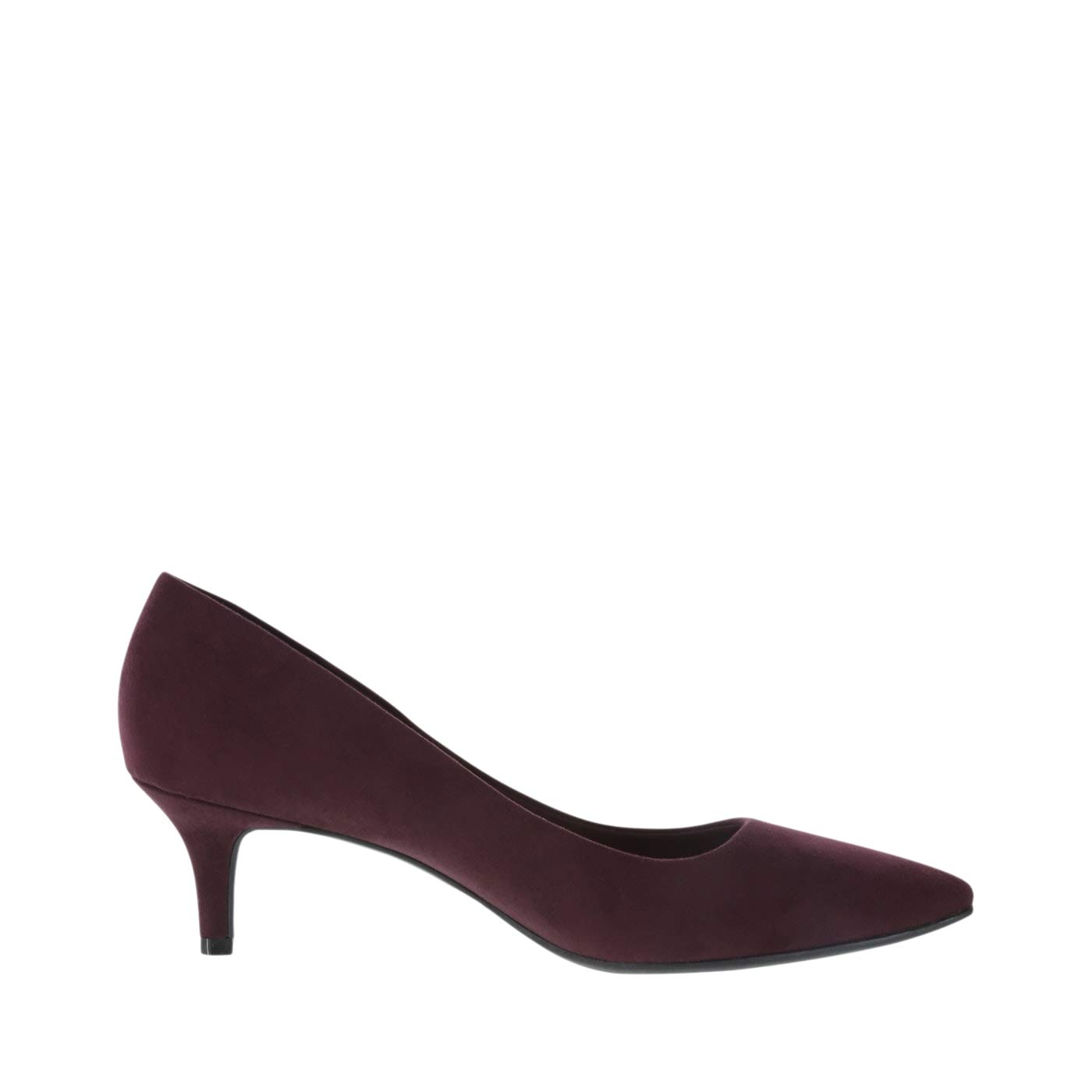 dexflex Comfort Black Violet Suede Women's Jeanne Pointed-Toe Pump 5 Regular - Image 3