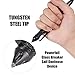 Multi-function Military Tactical Pen 4 in 1 Self Defense Device - Glass Breaker - DNA Collector with Ink Refill + BONUS. Aircraft Aluminum Tactical-Pens Self Defense & Survival Tool