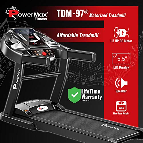 Tellmeprice & Features PowerMax Fitness TDM97 1HP (2HP Peak