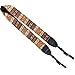 Eggsnow Camera Strap Universal Shoulder Neck Strap Vintage Anti-slip Belt for All SLR/DSLR Camera (Nikon Canon Sony Pentax etc)-Brown