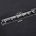 HOMEIDEAS Coat Hook Rack Wall Mounted 16-Inch SUS304 Stainless Steel Brushed Nickel Towel and Key Hook Rail 6 Hooks