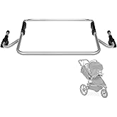 Single Jogging Stroller Adapter for Graco Infant Car Seats, Baby Trend Car Seat Adapter for Most BOB Gear Strollers, Baby Jog