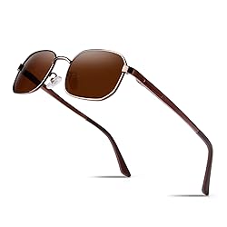 SDINM Polarized Square Sunglasses for Women Men