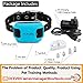 OCEVEN Wireless Dog Fence System with GPS, Outdoor Pet Containment System Rechargeable Waterproof Collar EF851S, Blue, for 15lbs-120lbs Dogs with 2pcs Toys for Freethumb 1