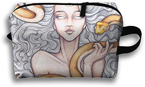 Medusa Storage Pouch Bag For Women Cosmetic Bag Zipper Pouch Waterproof