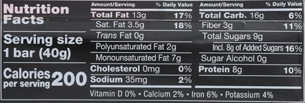 KIND PLUS PEANUT BUTTER DARK CHOCOLATE GRANOLA BAR 1.4 OZ. WRAPPER