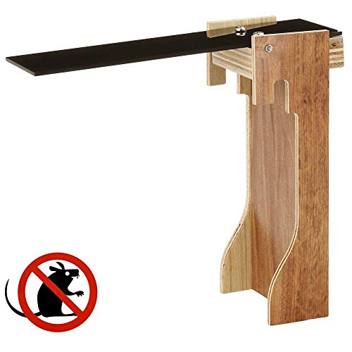 Kyerivs Walk the Plank Mouse Trap Automatic Reset Humane Bucket Rat Trap,Live Catch Mice, Rodents, No Drilling Required, Non Toxic and No Poison, Human Safe
